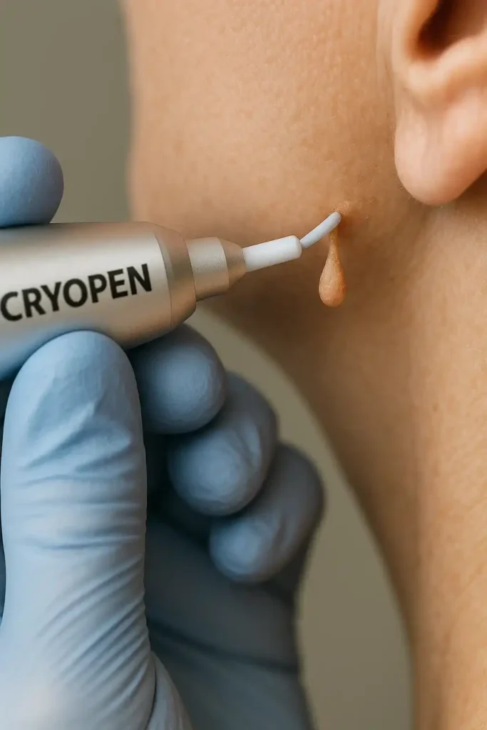 Cryopen for skin tags removal Cirencester speak to our team today!