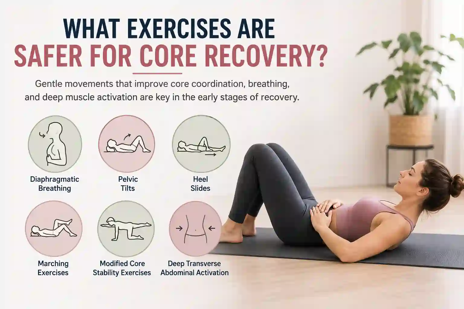 What Exercises Are Safer for Core Recovery Cirencester