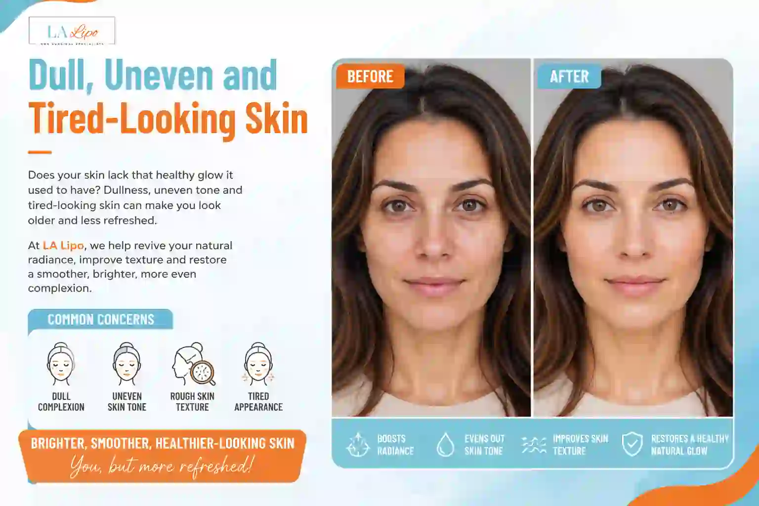 Sign #5: Dull, Uneven and Tired-Looking Skin Cirencester