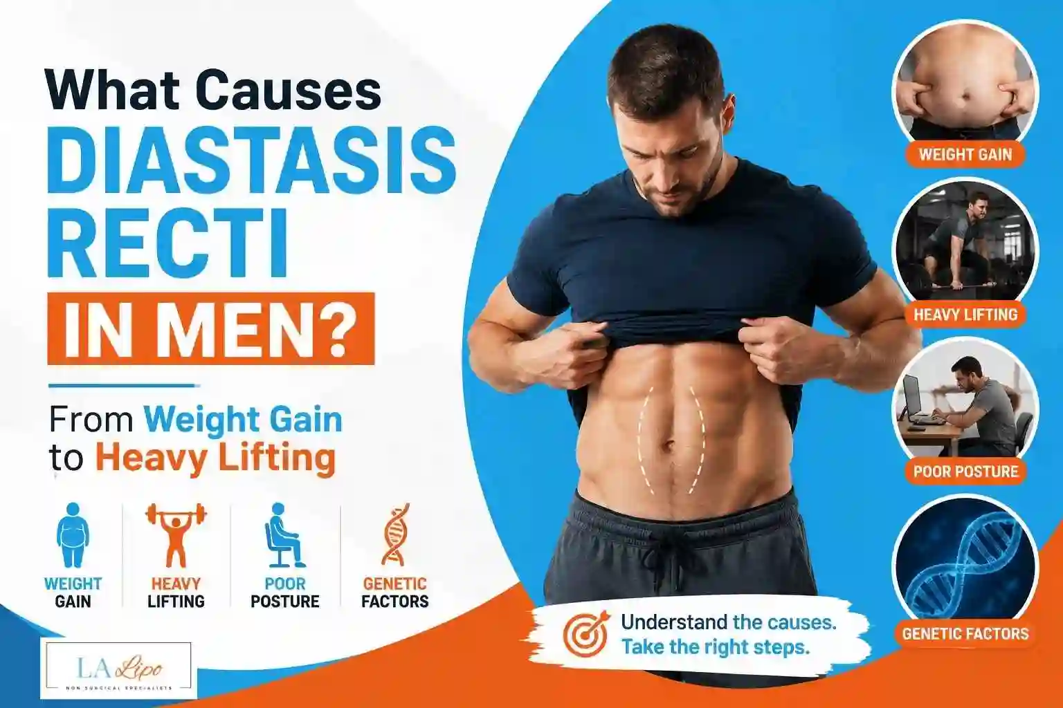 What Causes Diastasis Recti in Men? From Weight Gain to Heavy Lifting Cirencester